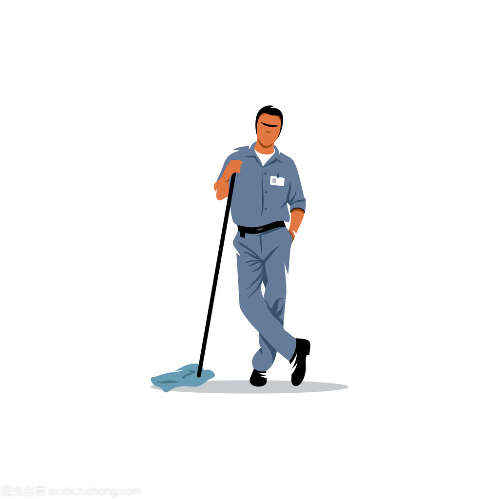 清洁服务的美学革命 矢量图在保洁行业中的应用与价值